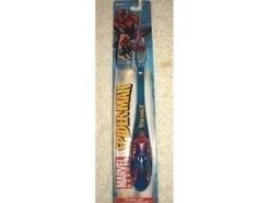 Tradera Tandvård<Supertuff Blå Spindelmannen Tandborste + reseskydd