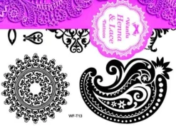 Tradera SVART Engångs Tatuering / BLACK Temporary Tattoo^ Tatuering