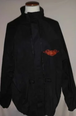 Tradera Svart Harley Davidson pvc-regnställ^ Övrigt Fordonsrelaterat