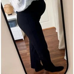 Tradera Svarta gravidbyxor, storlek L^ Mammakläder