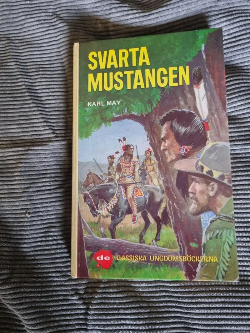 Tradera Svarta Mustangen - Karl May> Skönlitteratur