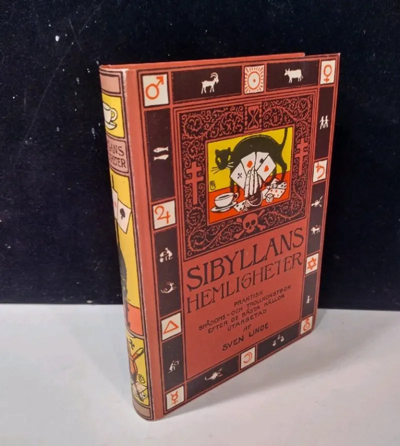 Tradera SVEN LINDE BOK SIBYLLANS HEMLIGHETER PRAKTISKT SPÅDOM OCH TROLLKONST> Religion & Livsåskådning