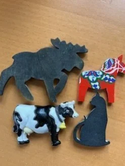 Tradera Magneter<Svenska djurmagneter