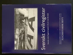Tradera Svenskt civilregister: Svenska civila flygplansregister till och med SE-AZZ> Flyg- & Flyghistoria