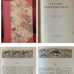 Tradera Svenskt Fiskerilexikon, Utgivet av Carl H Schager, 1920> Sport & Fritid