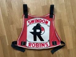 Tradera Sportmemorabilia<Swindon speedwayväst / Race jacket Swindon speedway