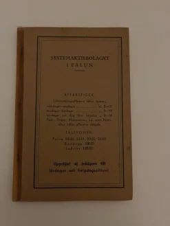 Tradera Priskuranter & Kataloger<Systembolaget motbok