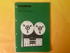 Tradera Priskuranter & Kataloger<TANDBERG. BROSCHYR. SERVICE MANUAL. TD 20 A. HI-FI. STEREO. AUDIO. LJUD o BILD