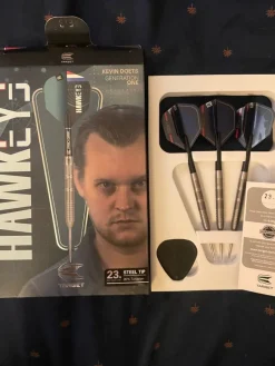 Tradera Dart<Target Hawkeye Kevin Doets Generation One 23g - Dartpilar Tungsten