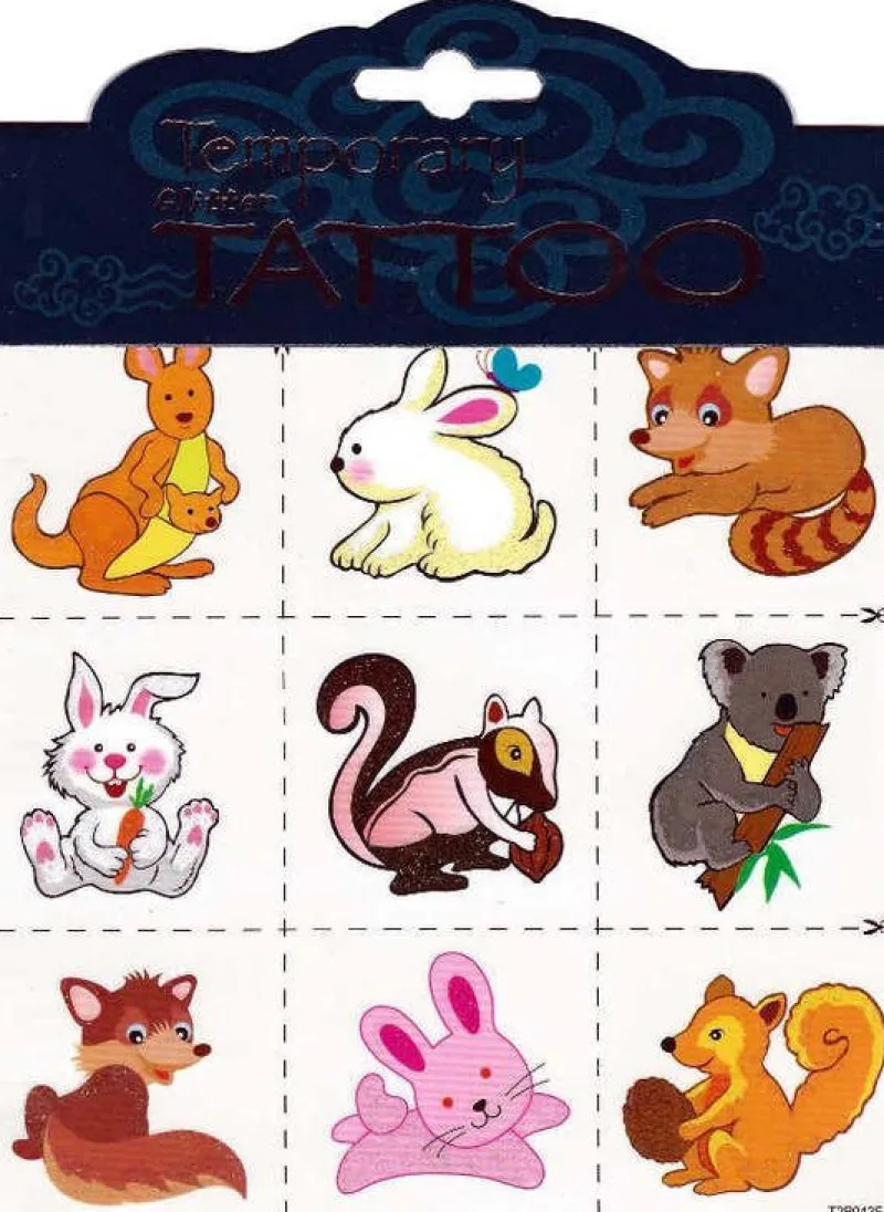 Tradera Tattoos Djur, Skogen> Utklädnad & Rollek