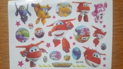 Tradera Tatueringar Mästerflygarna Super Wings^ Tatuering