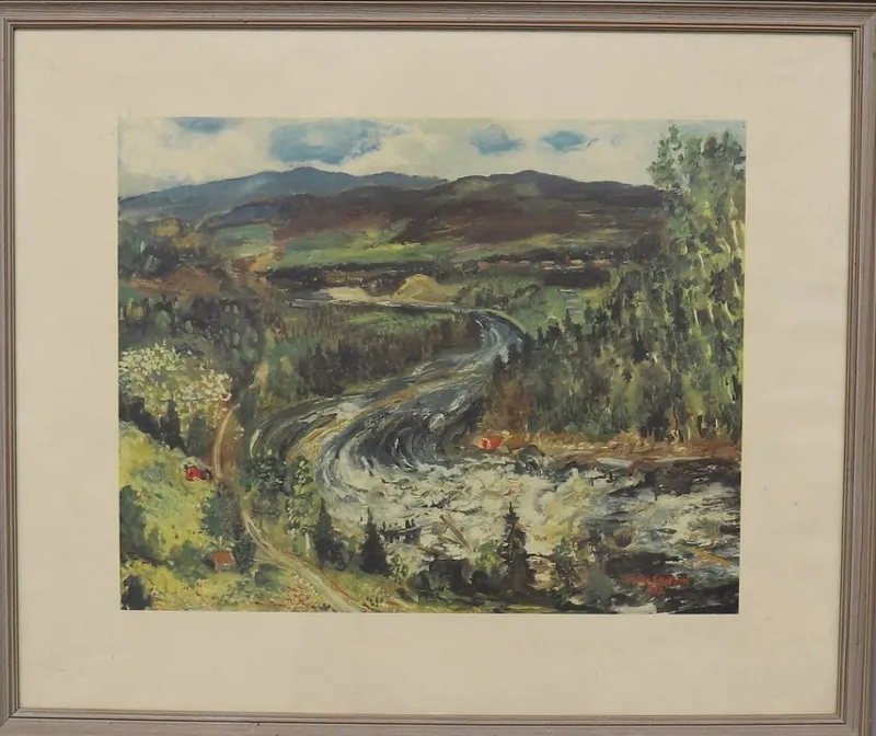 Tradera Tavla av Sven Xet Erixson, 1928^ Fotokonst