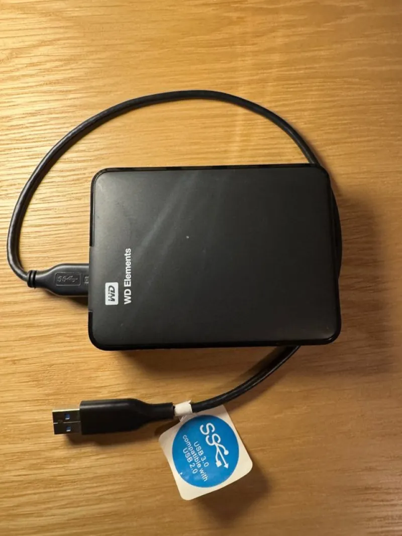 Tradera 2TB WD Elements extern hårddisk> Extern Lagring