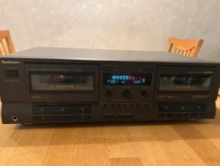 Tradera Technics RS-TR333 Stereo Dubbel Kassettdäck^ Stereo & Hifi