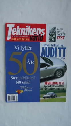 Tradera Teknikens Värld Nr 20 1998 Stort jubileumsnummer i fint skick> Tidskrifter