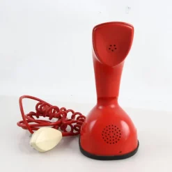 Tradera Fast Telefoni<Telefon, Kobra, LM Eriksson, röd