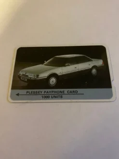 Tradera Telefonkort<Telefonkort - Roverbilen Test 1987