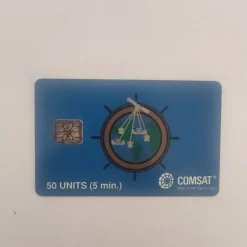 Tradera Telefonkort<telefonkort comsat ljusblått 50 units (5 min)