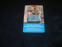 Tradera Telefonkort<TELEFONKORT MED MOTIV FRÅN GOA GÖTEBORG