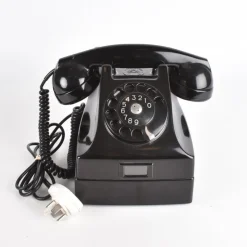 Tradera Fast Telefoni<Televerkstaden Nynäshamn Telefon Bakelit Retro