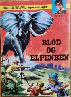 Tradera TEMPO ALBUM NR. 3. BLOD OG ELFENBEN. DANMARK. 1969.> Serier Övriga Världen