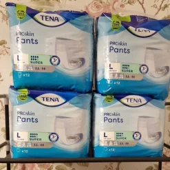 Tradera Hjälpmedel<TENA L ProSkin Pants Super stl L | Byxskydd 4 x 12 st i oöppnade förpackningar