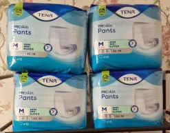 Tradera Hjälpmedel<TENA M ProSkin Pants Super stl M | Byxskydd 4 x 12 st i oöppnade förpackningar