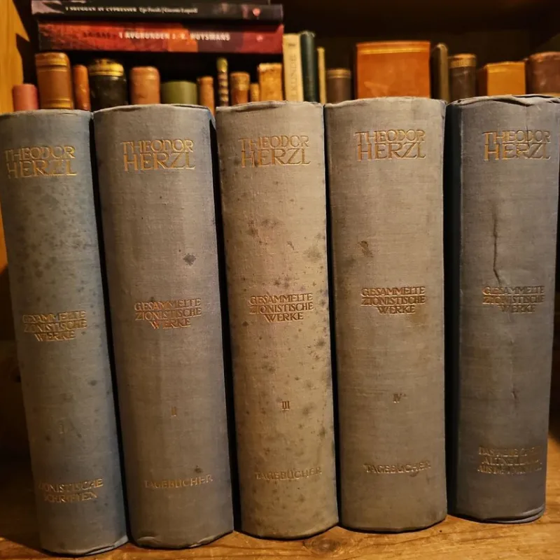 Tradera Teodor Herzls Samlade Skrifter (5 band - komplett)> Religion & Livsåskådning