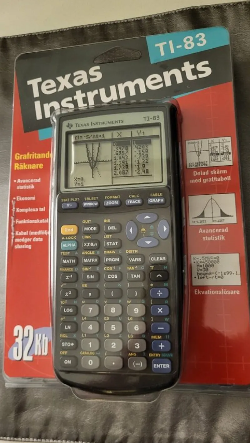 Tradera Texas Instruments Ti - 83 S^ Övrig Hemelektronik