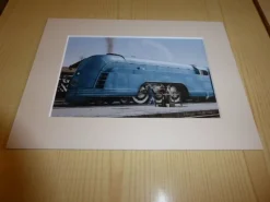 Tradera Järn- & Spårvägsmemorabilia<Tåg New York USA fotografi med passepartout