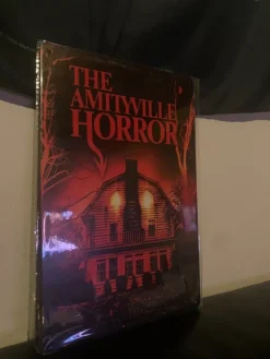 Tradera The Amityville horror Plåtskylt> Filmmerchandise