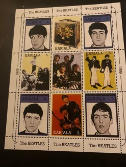 Tradera THE BEATLES MiNIARK^ Övriga Världen
