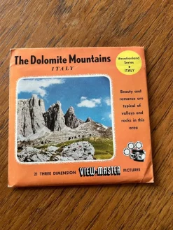 Tradera The Dolomite mountains View-Master stereobilder^ Miniatyroptica