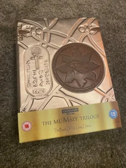 Tradera The Mummy Trilogy EverythingBlu 4K Steelbook Book Of The Living Boxset> 4k Ultra Hd