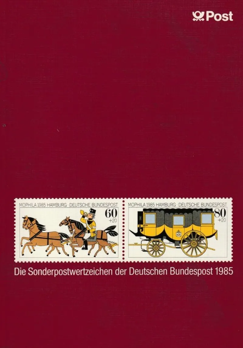 Tradera The special postage stamps of the Deutsche Bundespost 1985. Stamp yearbook.MNH**^ Europa
