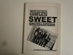 Tradera THE SWEET - THE NOT EVEN CLOSE TO COMPLETE SWEET ENCYCLOPEDIA 1997 ENGELSK TEXT^ Musiktidningar & Litteratur