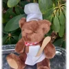 Tradera Nalle- & Teddybjörnar<The teddy Bear Collection Clement the Chef med kockmössa fökläde Charm