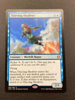 Tradera Spelkort<Thieving Skydiver - MtG - Zendikar Rising