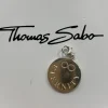 Tradera Armband<Thomas Sabo charm / berlock, rund platta med texten Eternity.