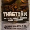 Tradera Thåström Röda Sten Göteborg 2012 Tour Poster^ Musikposters