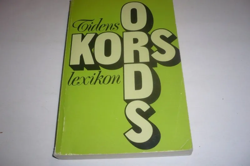 Tradera TIDENS KORSORDS LEXIKON> Korsord & Korsordsrelaterat