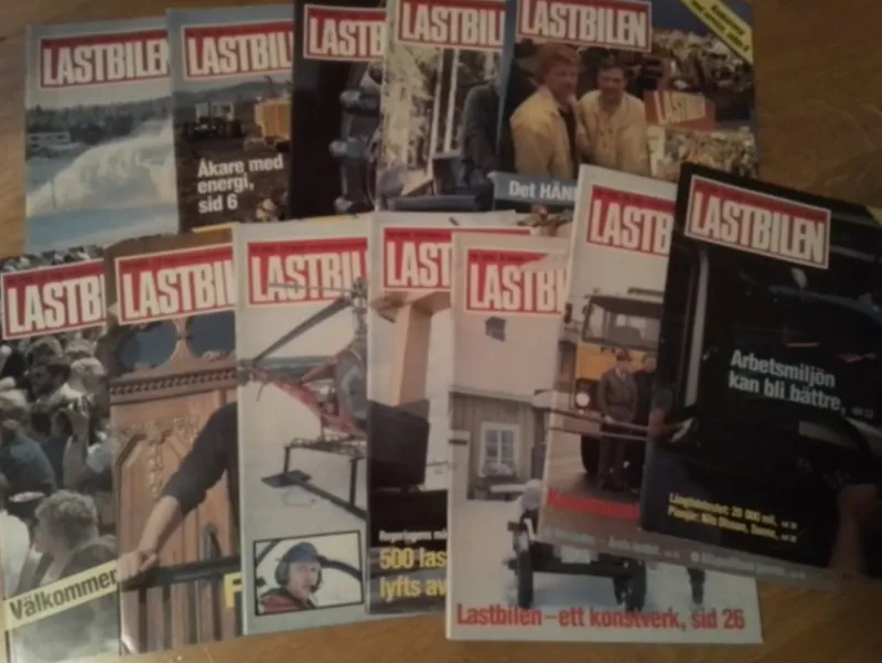 Tradera Tidning Lastbilen nr 1 - 10, 14 - 15 / 1985> Tidskrifter