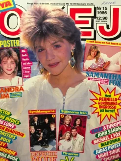 Tradera Tidningen OKEJ nr 15 1986^ Musiktidningar & Litteratur