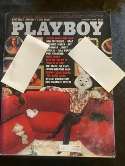 Tradera Tidningen Playboy January 1977> Tidskrifter