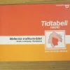Tradera Tidtabeller<Tidtabell 1992/93-Mellersta trafikområdet Östergötland