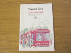 Tradera Tidtabeller<Tidtabell SL Tyresö Älta Sommartidtabell 1985