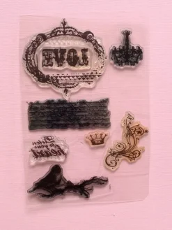 Tradera Tim Holtz Clearstamps^ Scrapbooking