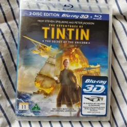 Tradera Tintin: Hemligheten med Enhörningen (Blu-ray 3D)> Blu-ray