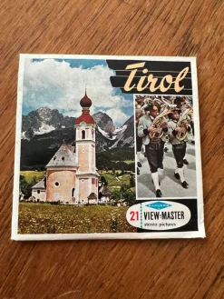 Tradera Tirol, View-Master stereobilder^ Miniatyroptica