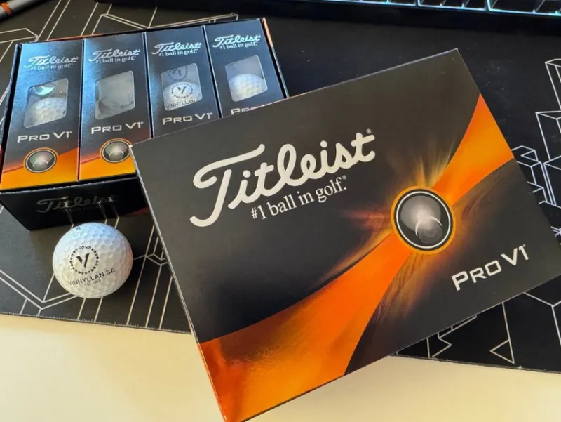 Tradera Golf<Titleist Pro V1 Golfbollar - Nya